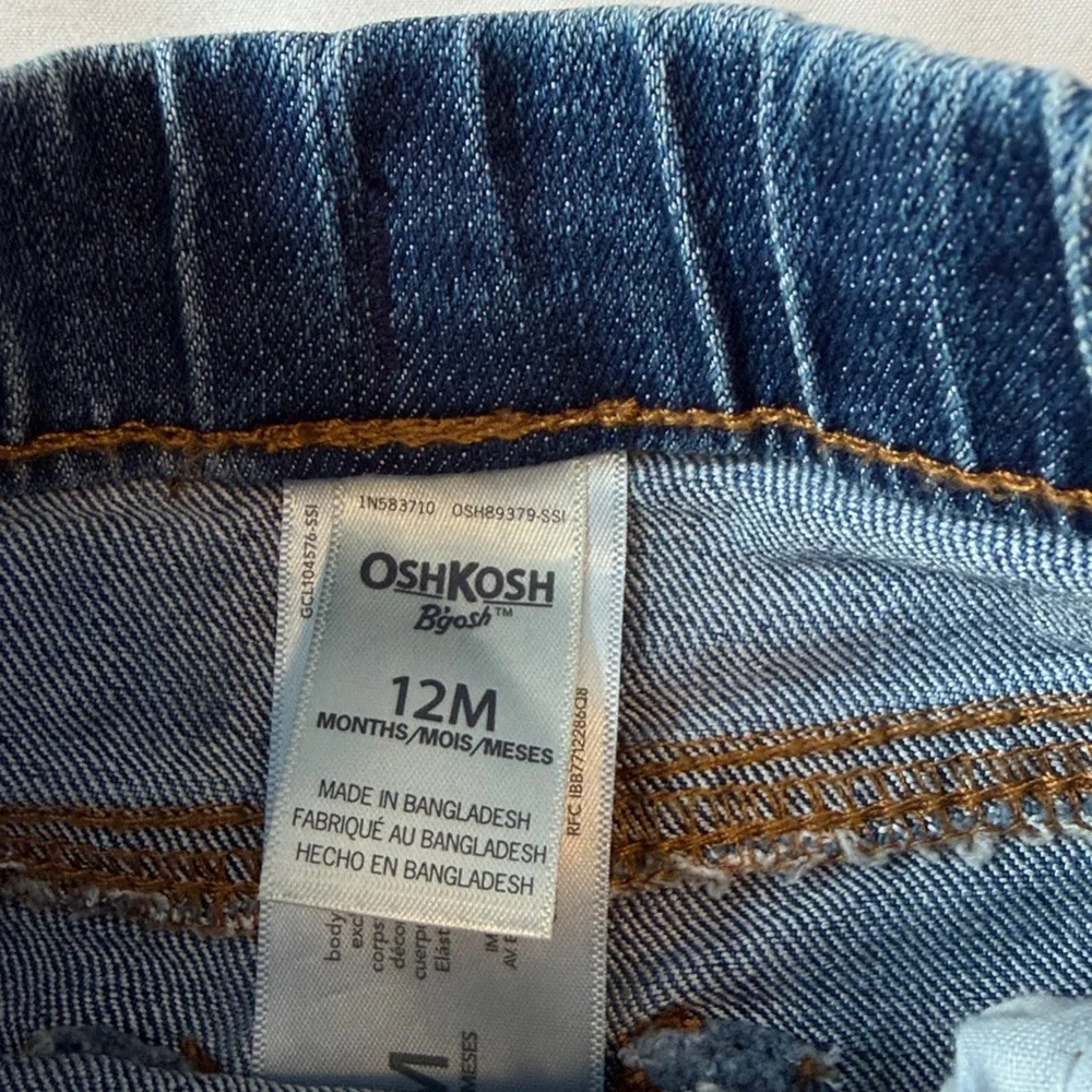 OshKosh B'gosh Distressed Blue Denim Shorts